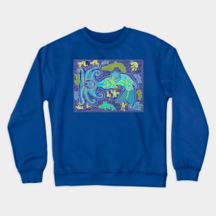 Ocean Pescado Spirits Mola Crewneck Sweatshirt